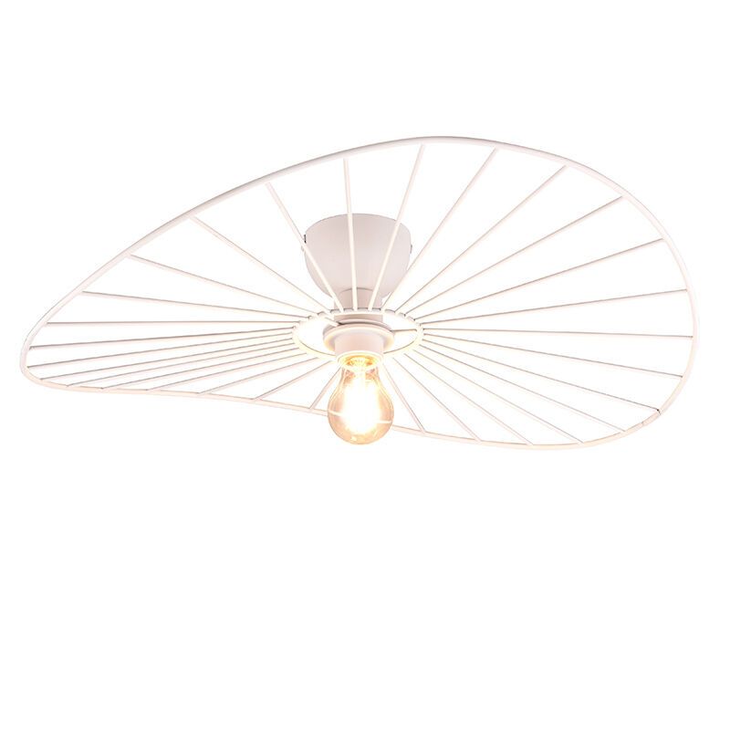 Weiße Deckenleuchte Industrial, Dejan Weiße Deckenleuchte Industrial, Dejan