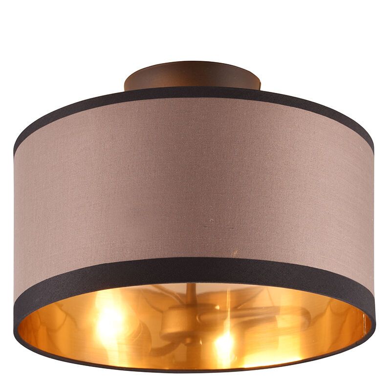 Taupe Deckenlampe Modern, Denley Taupe Deckenlampe Modern, Denley