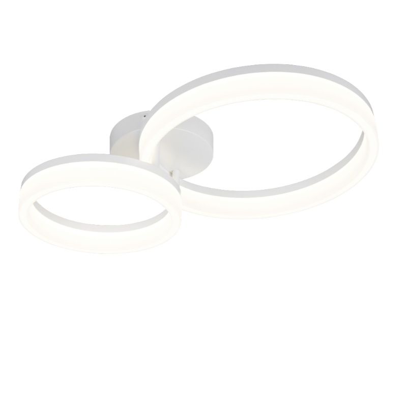 Weiße Deckenleuchte Design, Ufuk, 22W, 4000K LED