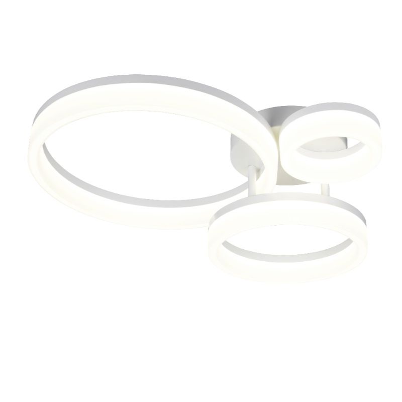 Weiße Deckenleuchte Design, Ufuk, 32W, 4000K LED