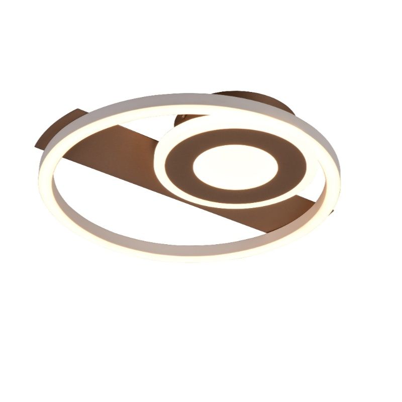 Braune Deckenlampe Design, Jantuano, 22W, 3000K LED