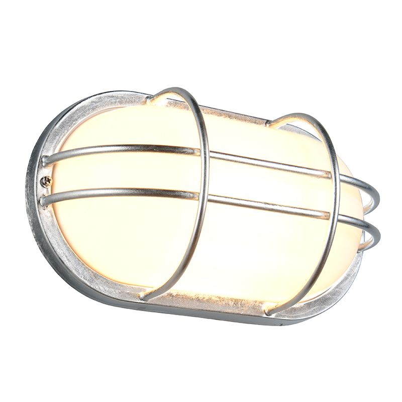 Zink Bulleye Außenleuchte Metall, Shifra, IP44