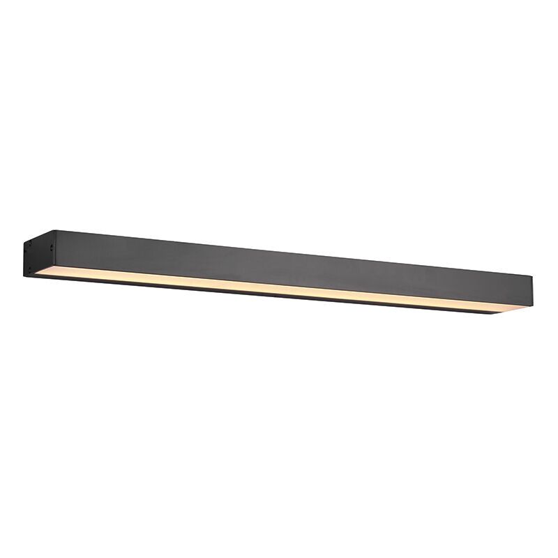 Schwarze Wandleuchte Badezimmer Modern, Basma, 8W, 3000K LED, IP44 Schwarze Wandleuchte Badezimmer Modern, Basma, 8W, 3000K LED, IP44