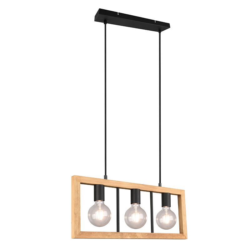 Schwarze Pendelleuchte Vintage, Rafiq