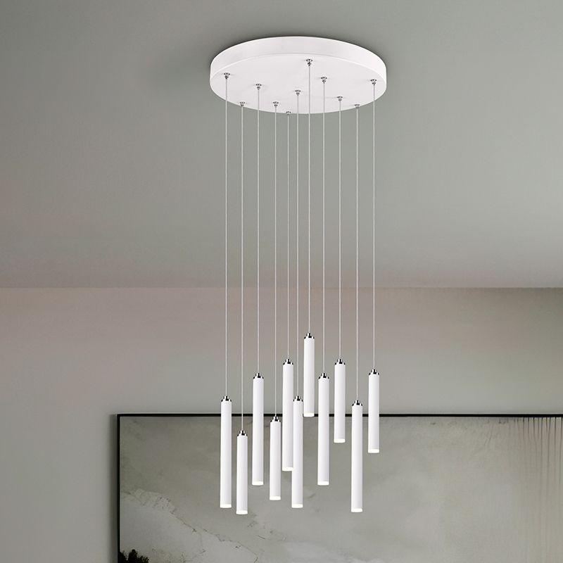 Weiße Pendelleuchte Modern, Jessamy, 2,5W, 3000K LED Weiße Pendelleuchte Modern, Jessamy, 2,5W, 3000K LED