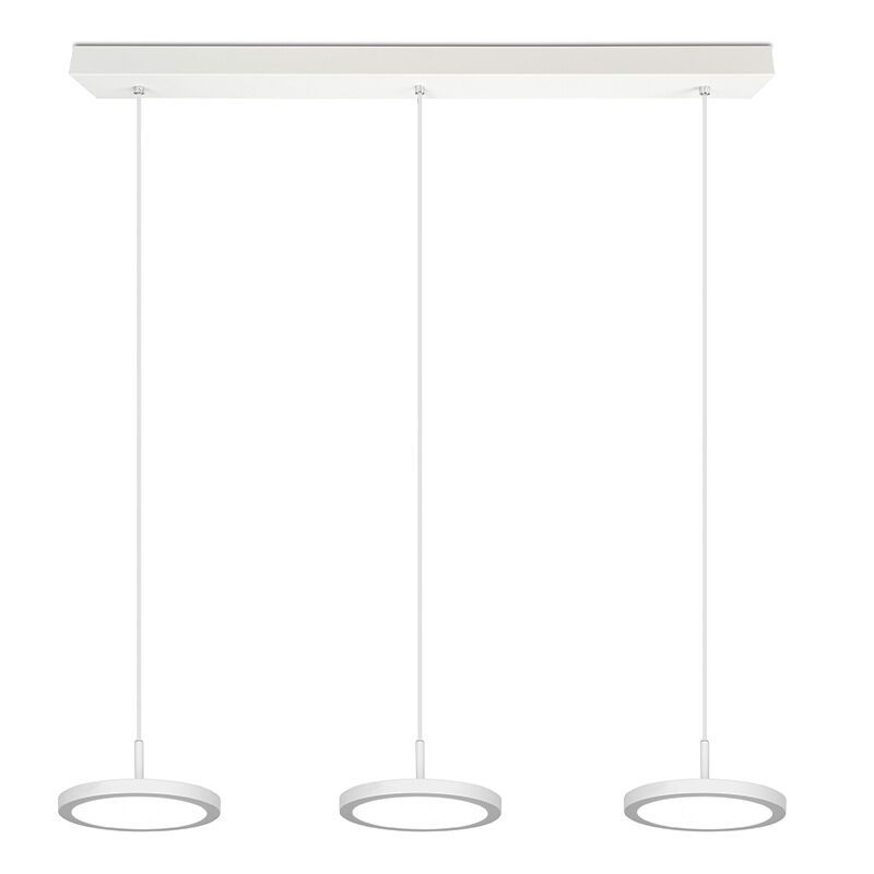Weiße Pendelleuchte Modern, Jakoba, 10W, 4000K LED
