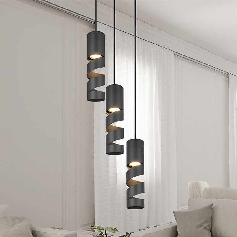 Schwarze Pendelleuchte Design, Marouan Schwarze Pendelleuchte Design, Marouan