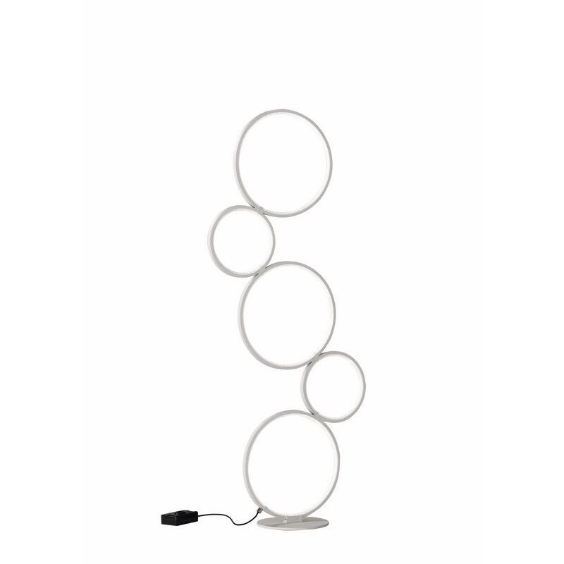 Weiße Stehlampe Modern, Robon, 36W, 3000K LED, mit Schalter Weiße Stehlampe Modern, Robon, 36W, 3000K LED, mit Schalter