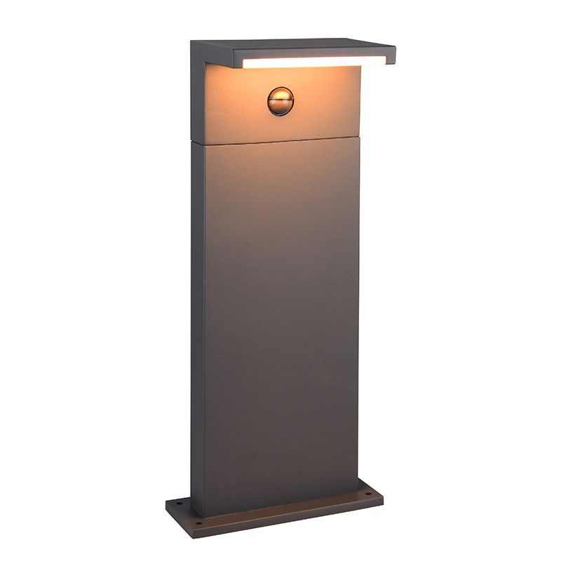 Anthrazit Wegeleuchte mit Bewegungsmelder Modern, Patrique, IP54