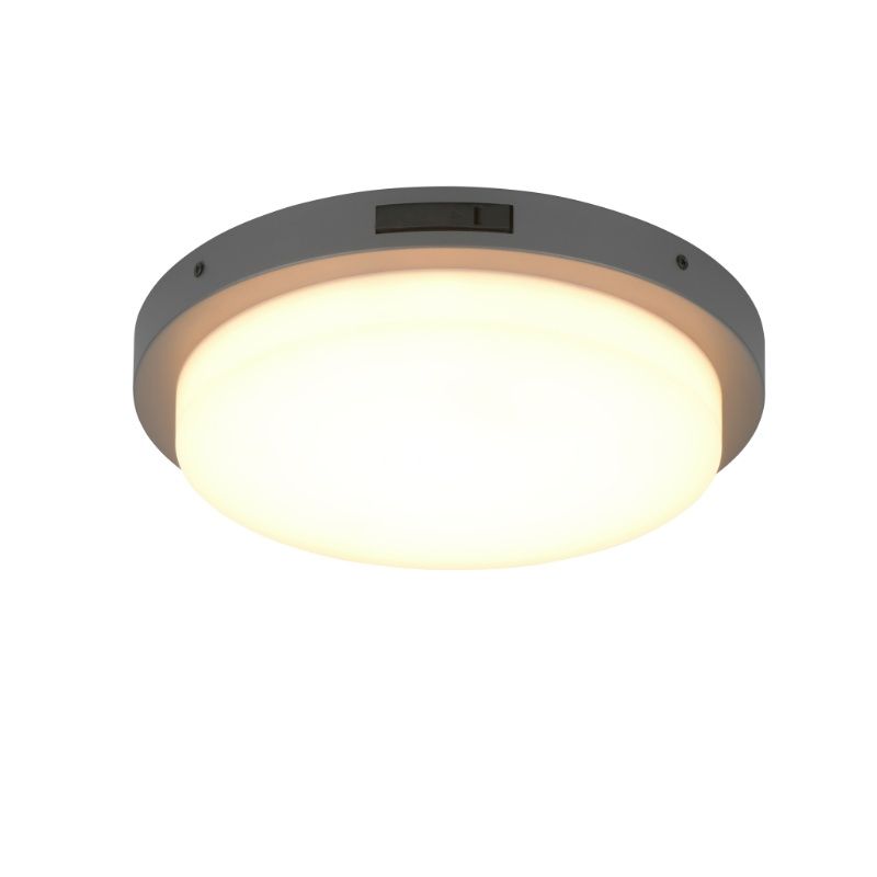 Anthrazit Außen Wandleuchte mit Bewegungsmelder Metall, Prashant, 14W, White Switch LED, IP54 Anthrazit Außen Wandleuchte mit Bewegungsmelder Metall, Prashant, 14W, White Switch LED, IP54