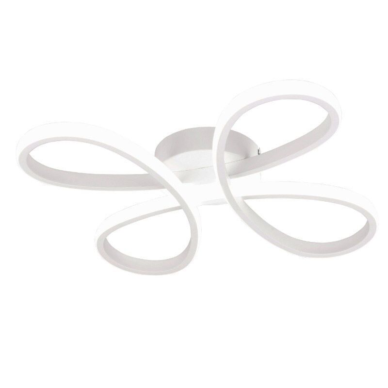 Weiße Deckenleuchte Design, Vikash, 25W, 4000K LED, 3-stufig dimmbar Weiße Deckenleuchte Design, Vikash, 25W, 4000K LED, 3-stufig dimmbar