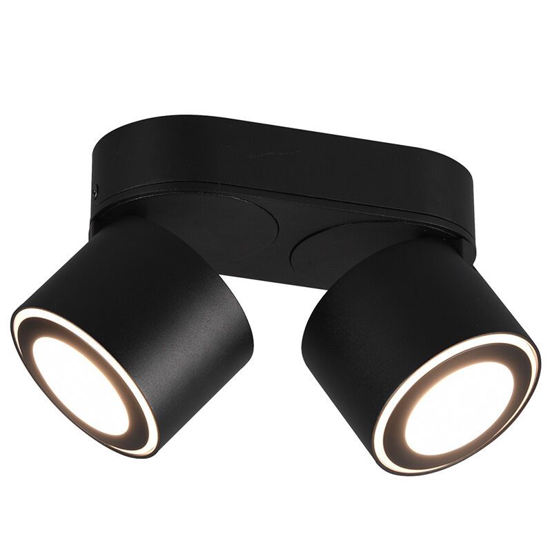 Schwarze Deckenlampe Modern, Jorno, 3,5W, 3000K LED