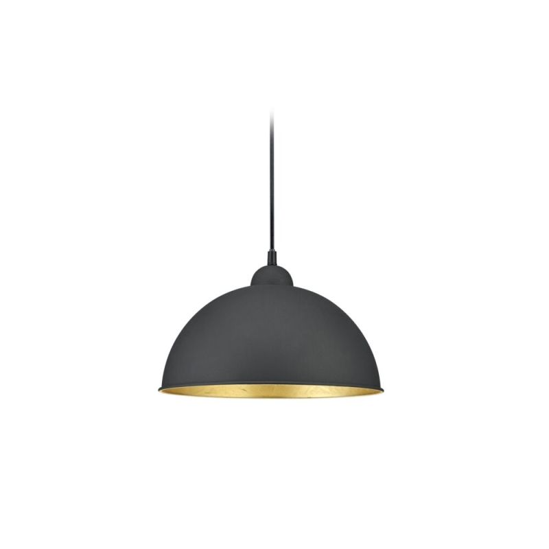 Schwarz mit goldener 2-Phasen-Schienenbeleuchtung Hängelampe Ivar Schwarz mit goldener 2-Phasen-Schienenbeleuchtung Hängelampe Ivar