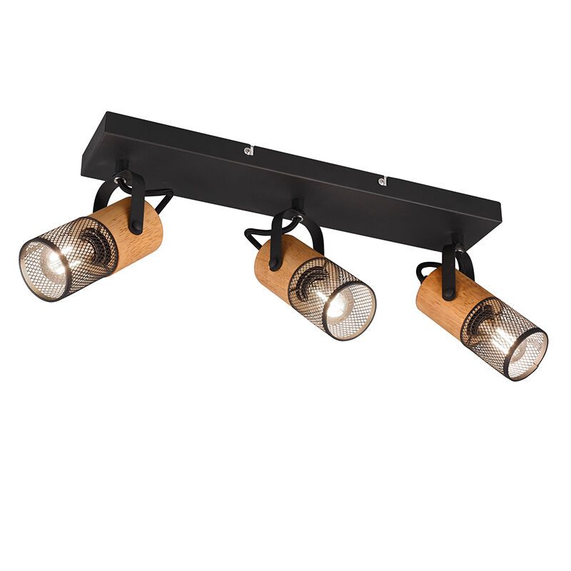 Schwarze Deckenstrahler Vintage, Jessica