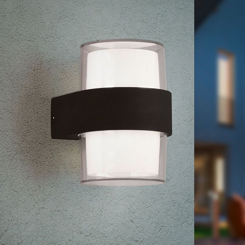 Anthrazit Außenleuchte Modern, Yeliz, 4,6W, 3000K LED, IP54