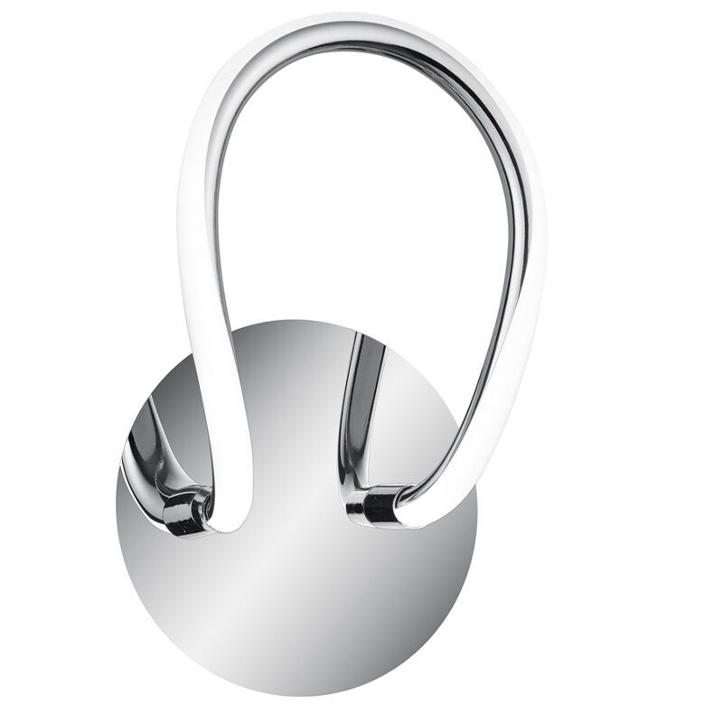 Chrom Wandleuchte Design, Marell, 11W, 4000K LED, 3-stufig dimmbar Chrom Wandleuchte Design, Marell, 11W, 4000K LED, 3-stufig dimmbar