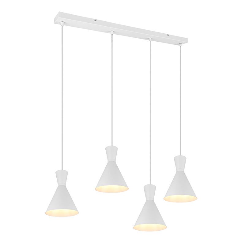 Weiße Pendelleuchte Modern, Mindy Weiße Pendelleuchte Modern, Mindy