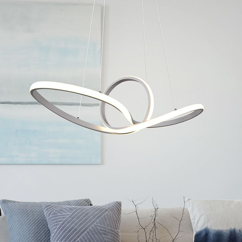 Weiße Pendelleuchte Modern, Jonny, 28W, 4000K LED Weiße Pendelleuchte Modern, Jonny, 28W, 4000K LED