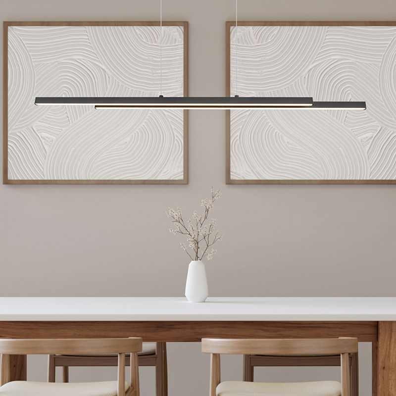 Schwarze Pendelleuchte Modern, Sangeeta, 22W, 3000K LED