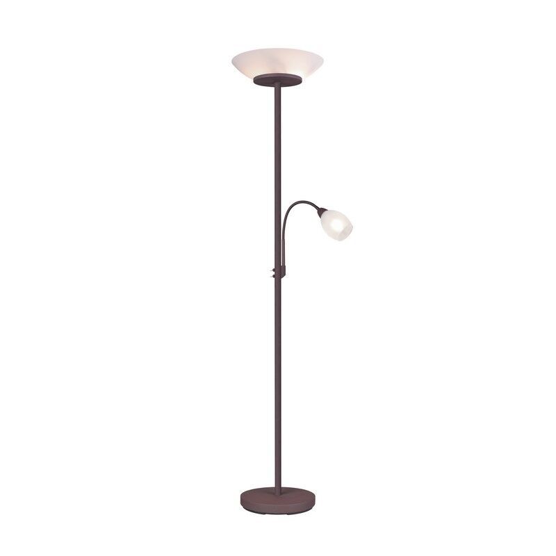 Rostfarbene Leselampe Stehlampe Modern, Larry