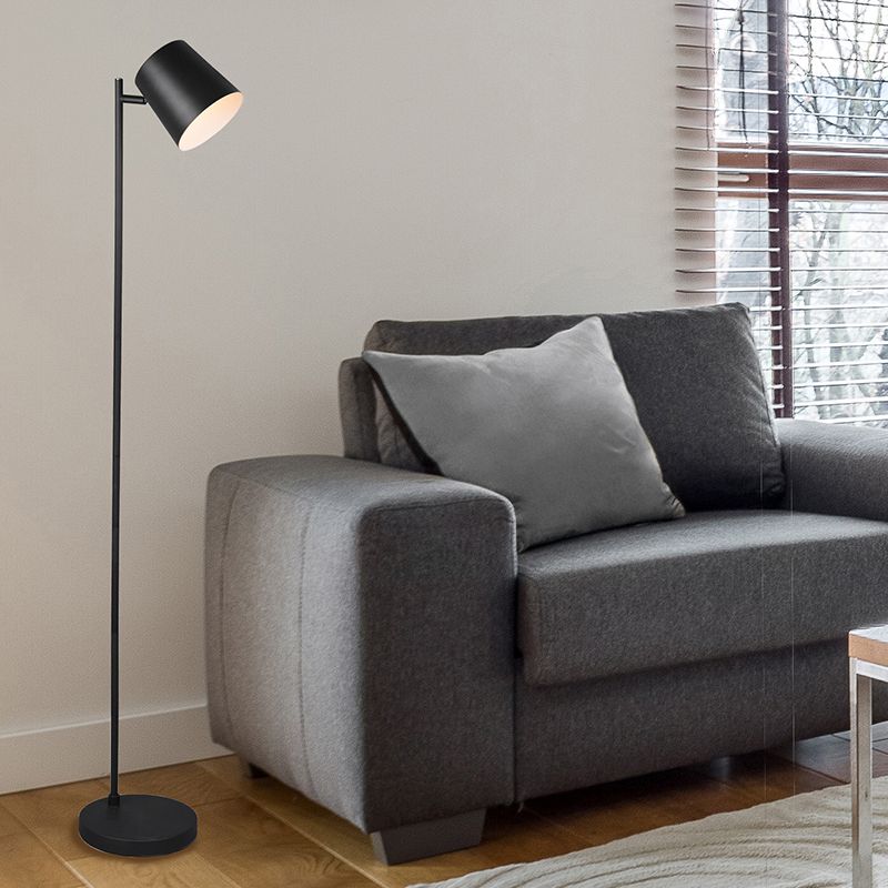 Schwarze Stehlampe Modern, Suraya, 4,5W, 3000K LED, mit Touch-Dimmer