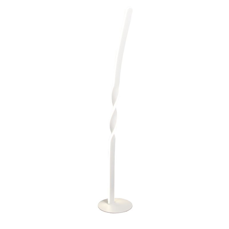 Weiße Stehlampe Design, Quirinus, 19W, 4000K LED, mit Schalter Weiße Stehlampe Design, Quirinus, 19W, 4000K LED, mit Schalter