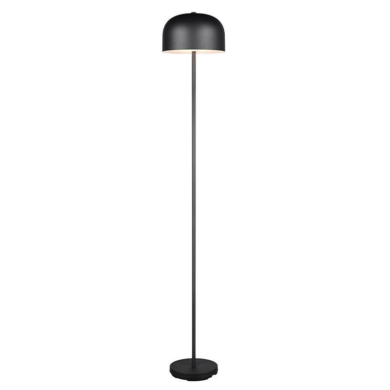 Schwarze aufladbare Stehlampe Modern, Dustin, 2,5W, 3000K LED, 3-stufig dimmbar Schwarze aufladbare Stehlampe Modern, Dustin, 2,5W, 3000K LED, 3-stufig dimmbar