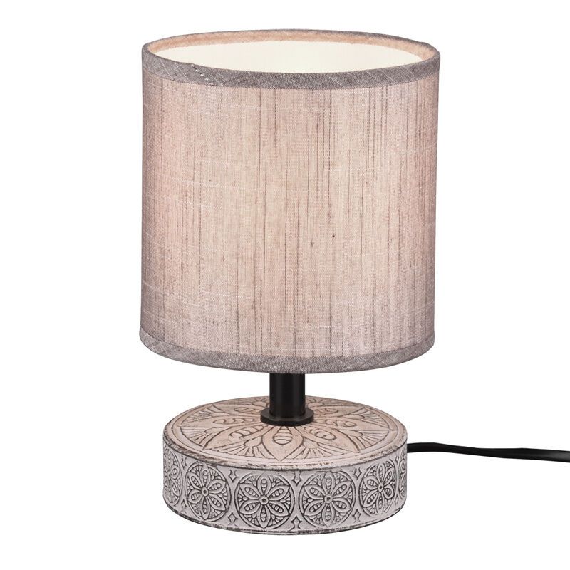 Keramik Tischleuchte Braun, Lola, mit Schalter Keramik Tischleuchte Braun, Lola, mit Schalter