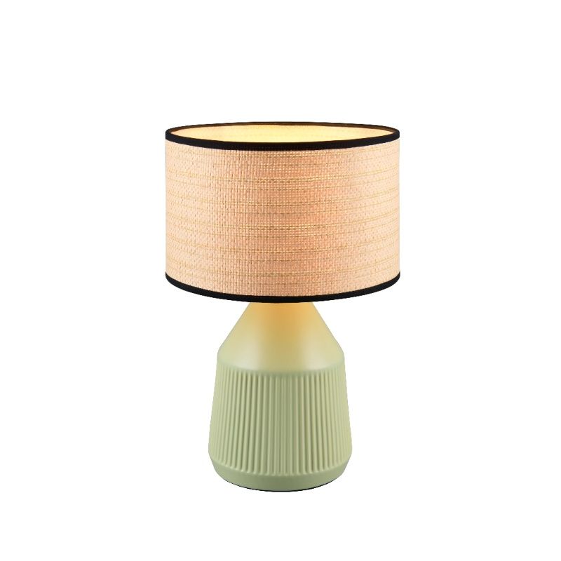 Keramik Tischleuchte Grün, Shivam