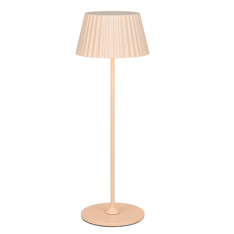 Braune aufladbare Außen Tischlampe Modern, Reshma, 1,5W, 3000K LED, IP44, mit Touch-Dimmer Braune aufladbare Außen Tischlampe Modern, Reshma, 1,5W, 3000K LED, IP44, mit Touch-Dimmer