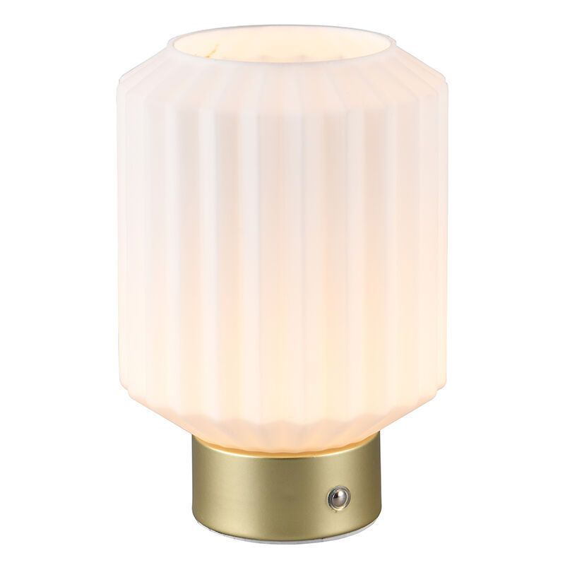 Messing aufladbare Tischlampe Retro, Tamer, 2W, 3000K LED, mit Touch-Dimmer Messing aufladbare Tischlampe Retro, Tamer, 2W, 3000K LED, mit Touch-Dimmer