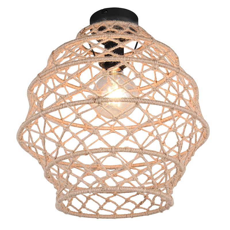 Braune Deckenleuchte Landhaus, Liduina Braune Deckenleuchte Landhaus, Liduina