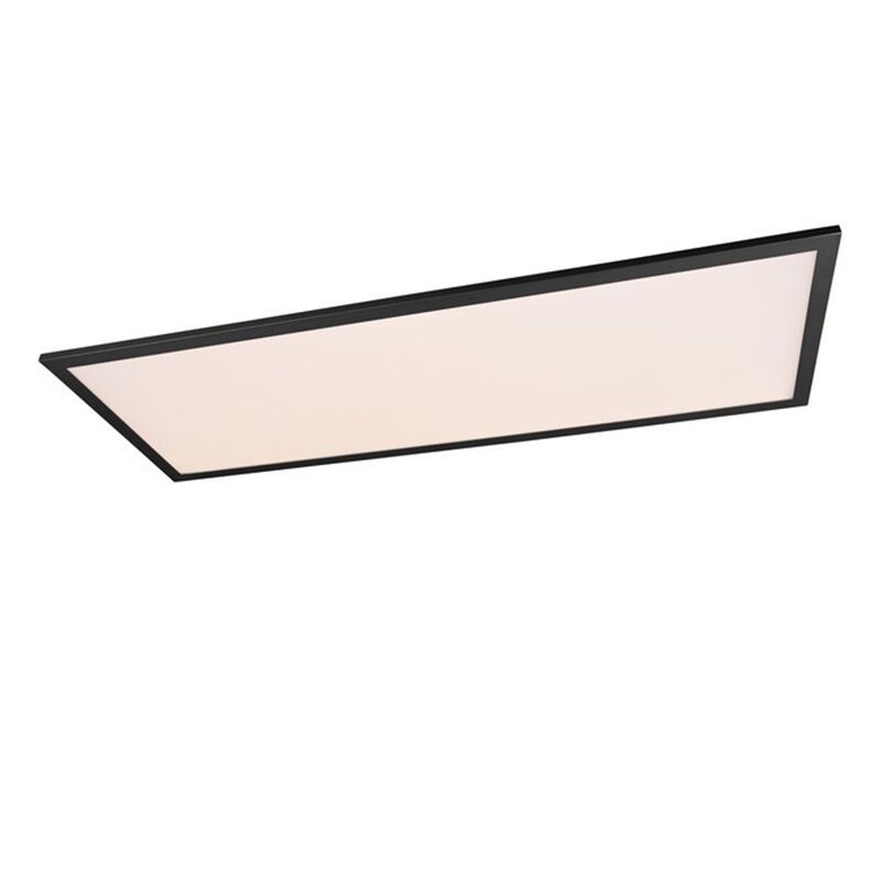 Schwarze Deckenlampe Modern, Marlise, 33,5W, warm- bis kaltweiß einstellbare LED, mit Fernbedienung Schwarze Deckenlampe Modern, Marlise, 33,5W, warm- bis kaltweiß einstellbare LED, mit Fernbedienung