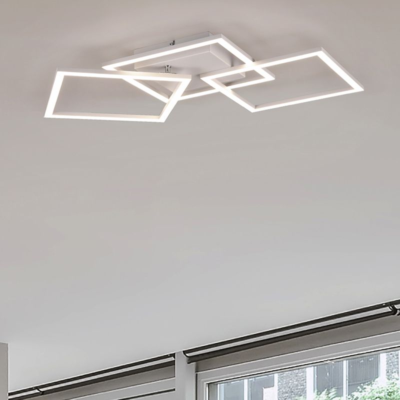 Weiße Deckenlampe Modern, Margaux, 31W, 4000K LED