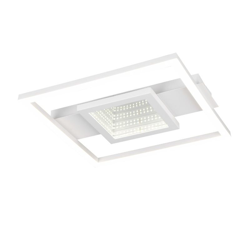 Weiße Deckenleuchte Modern, Sandhia, 16W, 4000K LED