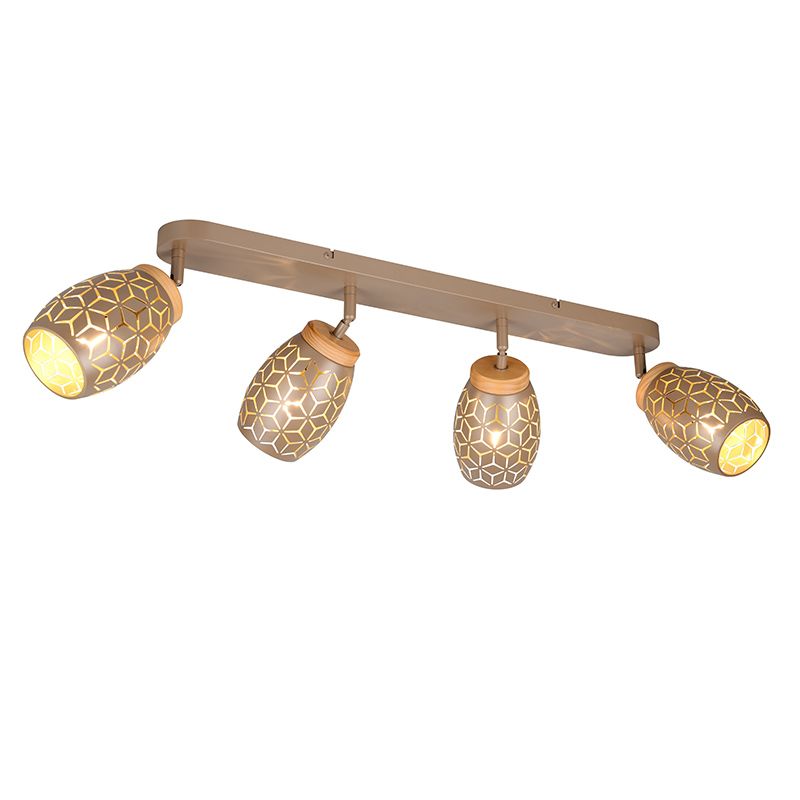 Braune Deckenstrahler Modern, Delana