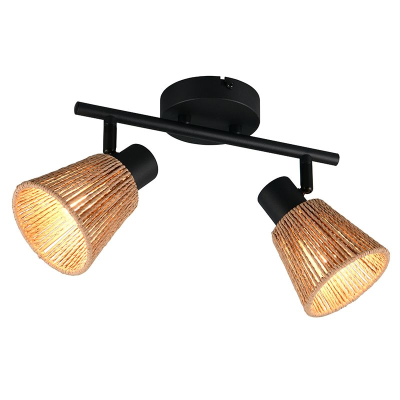 Papier Deckenstrahler Braun, Sjirk Papier Deckenstrahler Braun, Sjirk