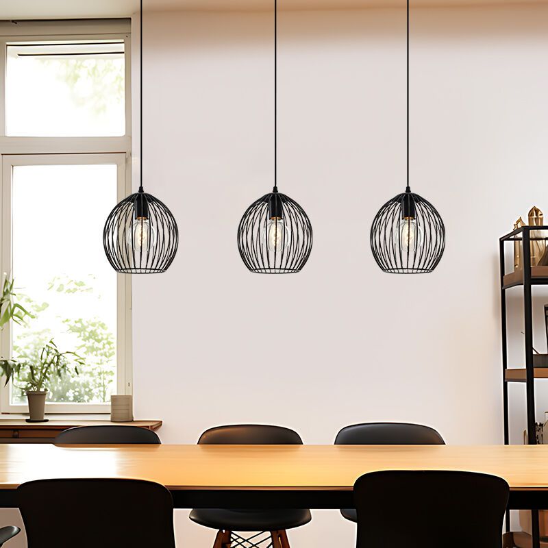 Industrielle Pendelleuchte Schwarz, Wiro Industrielle Pendelleuchte Schwarz, Wiro