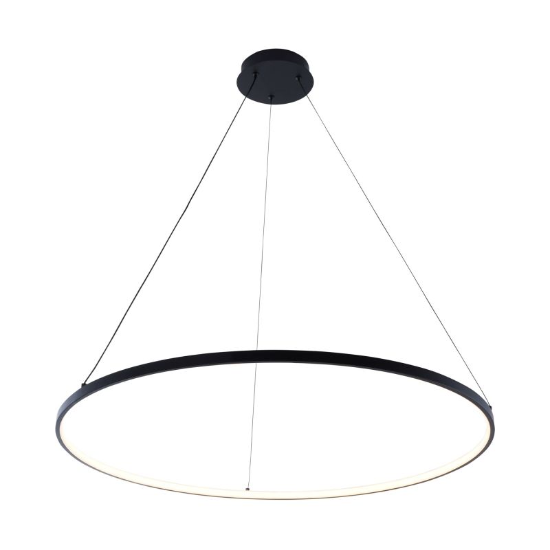 Design Pendelleuchte Schwarz, Kubra, 36W, warm- bis kaltweiß einstellbare LED Design Pendelleuchte Schwarz, Kubra, 36W, warm- bis kaltweiß einstellbare LED