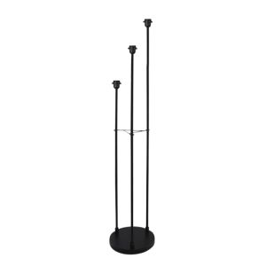 Aluminium Stehlampe ohne Schirm Schwarz, Rika
