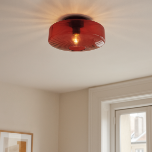 Design Deckenleuchte Rot, Sevda