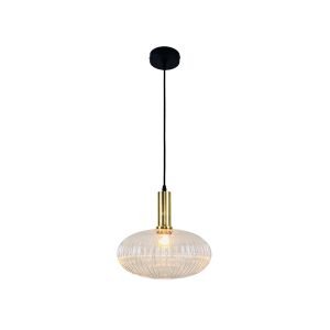 Retro Pendelleuchte Transparent, Charlois