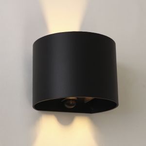 Up down Wandleuchte mit Bewegungssensor, Dion, 6W, 2700K LED, IP65