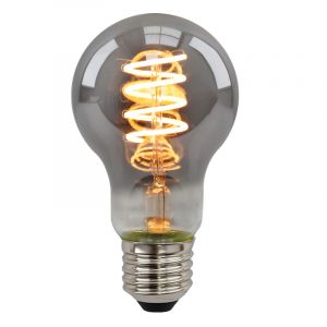 Dimmbare E27 LED Lampe, Tuelo, A60, 4w, Rauchglas, 2200K