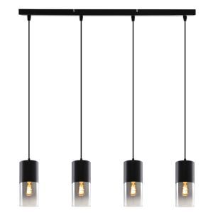 Moderne Pendelleuchte Schwarz, Huy