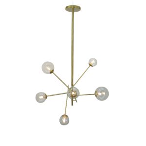 Design Pendelleuchte Gold, Kaily