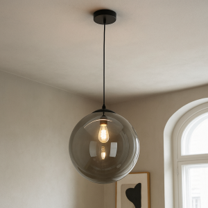 Design Pendelleuchte Schwarz, Dolf