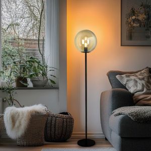 Design Stehlampe Bernstein, Dolf, mit Schalter