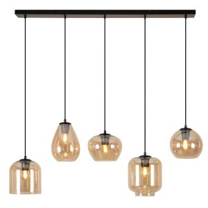 Moderne Pendelleuchte Bernstein, Caia