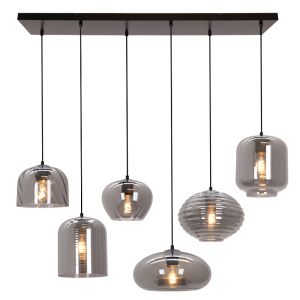 Moderne Pendelleuchte Grau, Caia